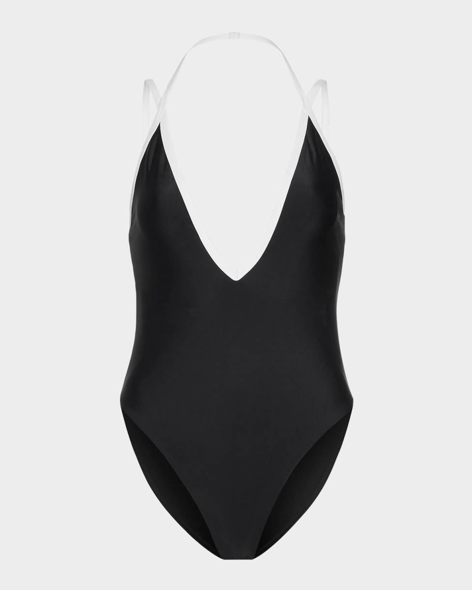 Bia Plunge One-Piece Swimsuit